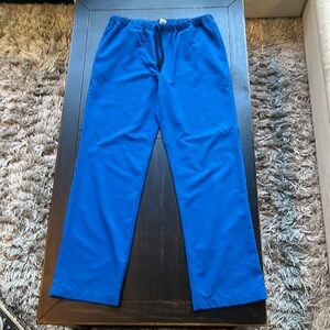 Figs blue straight leg scrubs